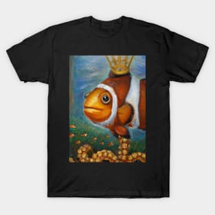 Clown fish with a Crown T-Shirt